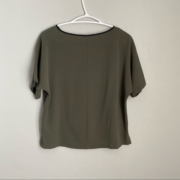 MARKS & SPENCER Green Blouse - Picture 3 of 8